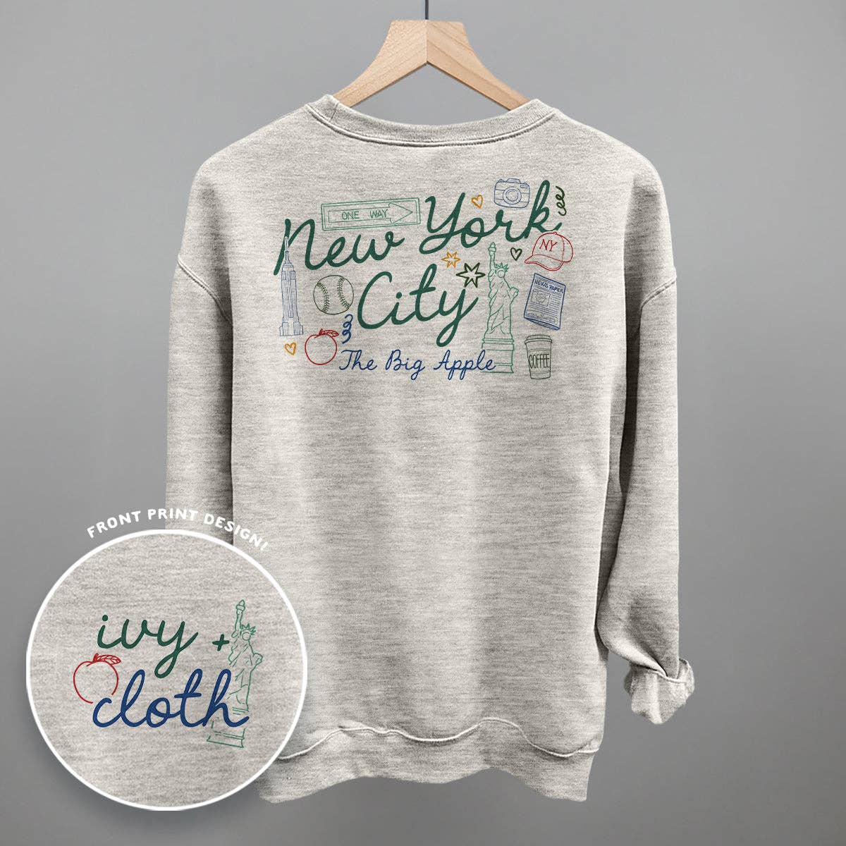 New York City Doodles (Back Print)