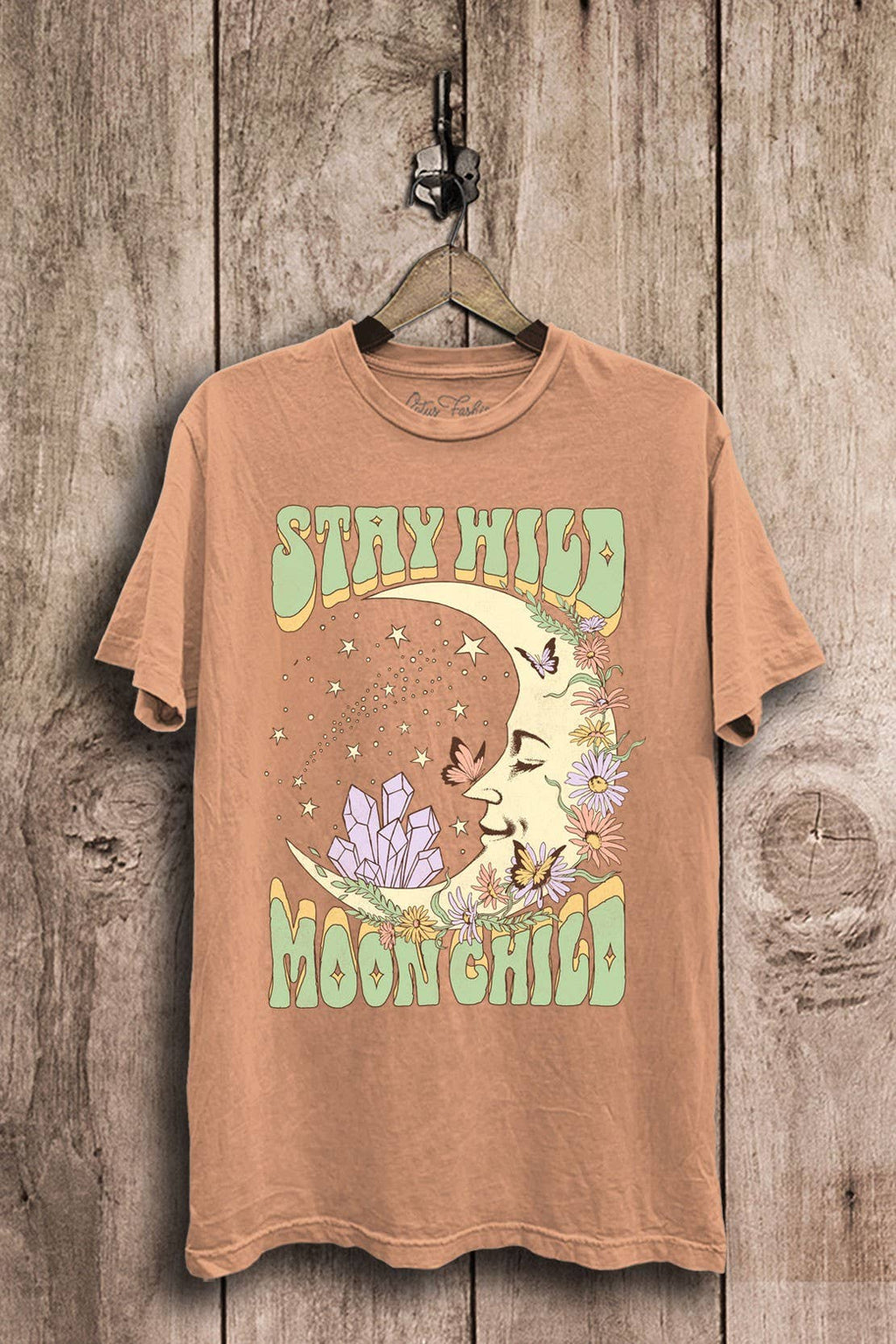 Stay Wild Moon Child Graphic Top
