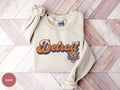 Vintage Detroit Baseball Sweatshirt, Tigers Crewneck Tee