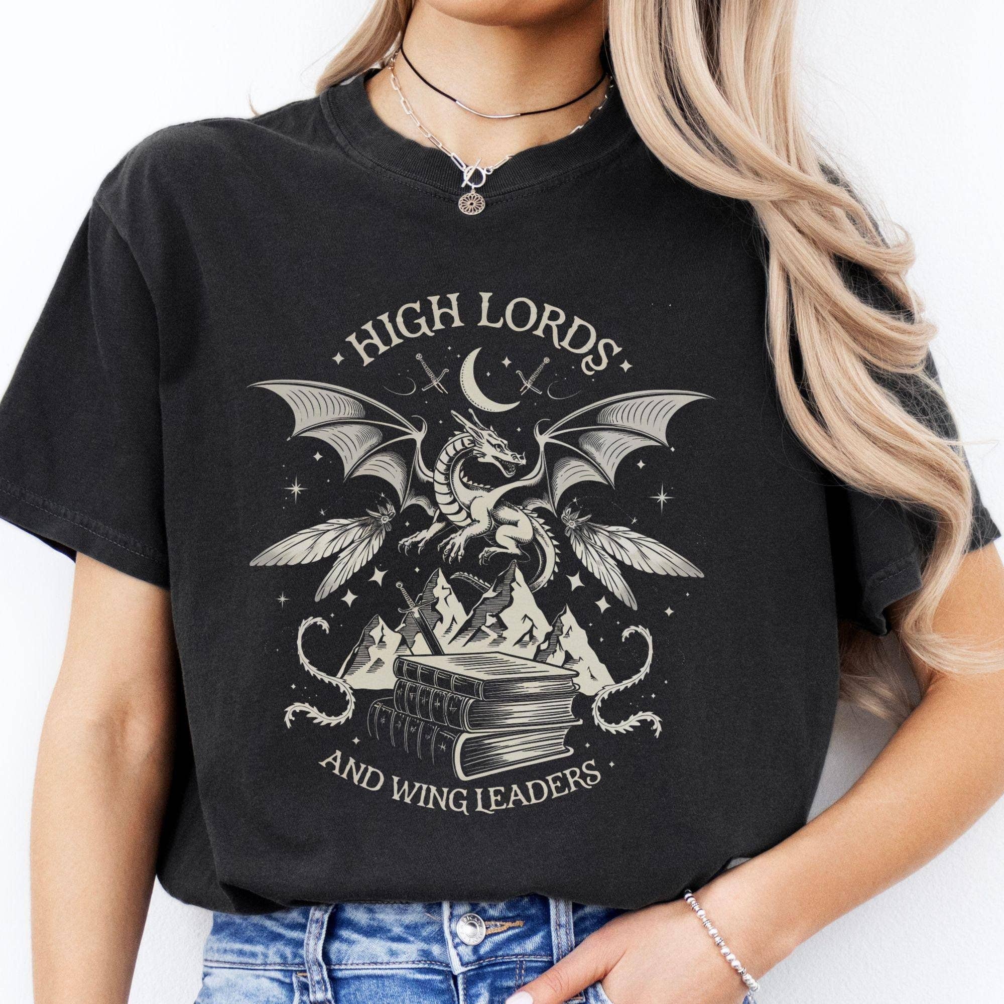 Velaris High Lords & Wing Leaders Book Dragon T-Shirt