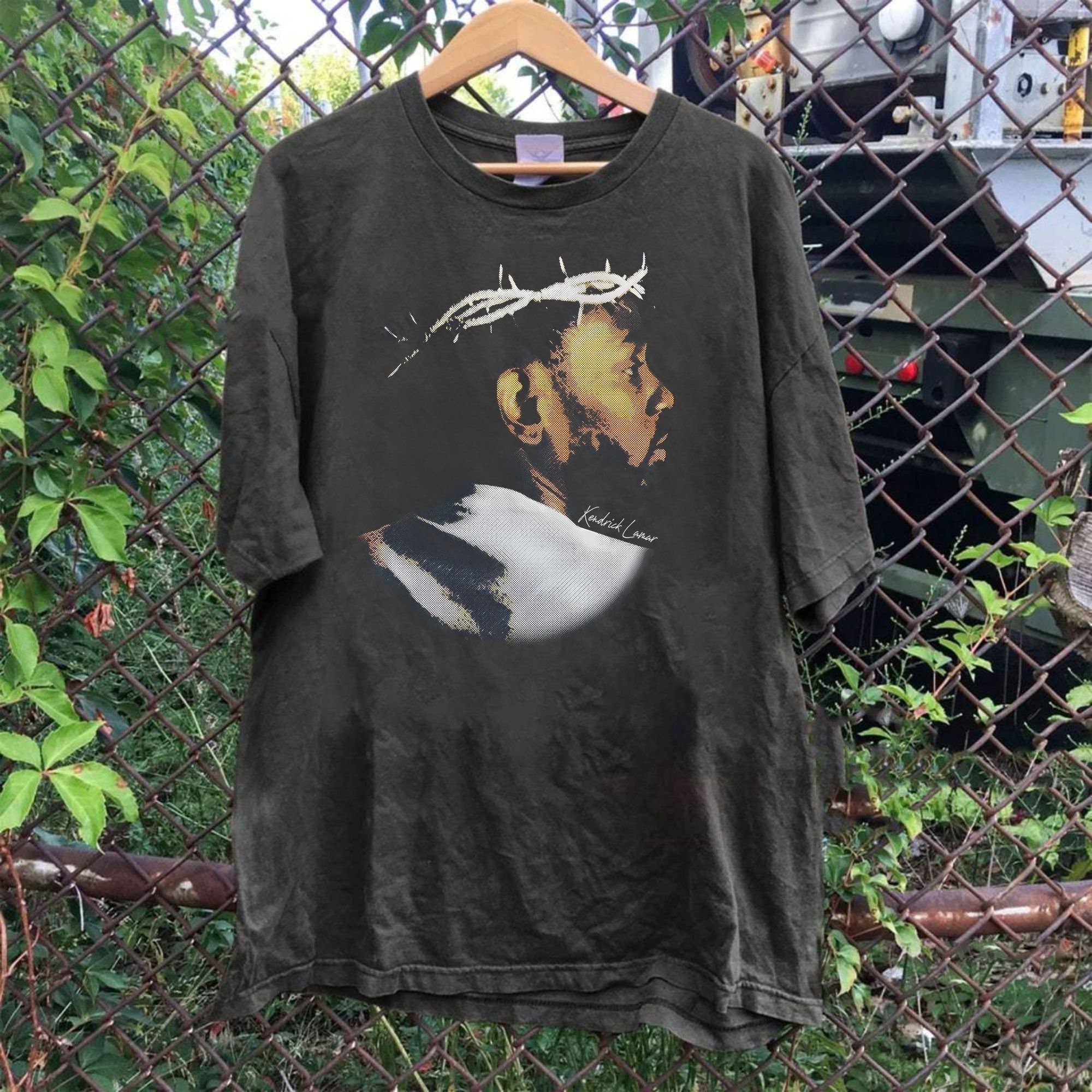 Vintage Kendrick Lamar 90s Concert Merch Hip Hop Rap Tee