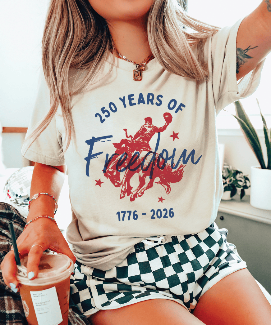 250 Years of Freedom - Cream Tee