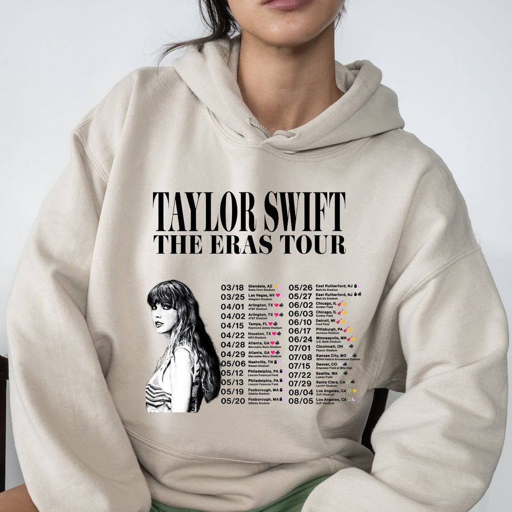 Swiftie Eras Tour Hoodie - Dates Hoodie