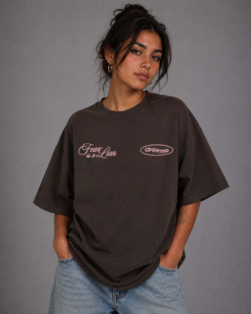 New || "Fear Is A Liar" Tee