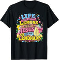 Life Gave Me Lemon But My Jesus Makin Lemonade Christian Kid T-Shirt