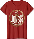 Lioness On The Loose Leo Women Zodiac Design T-Shirt