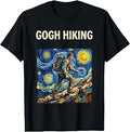 Gogh Hiking Van Gogh Impressionist Art T-Shirt