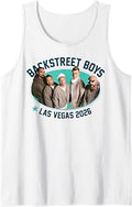 Backstreet Boys Collegiate Photo Burst Tank Top
