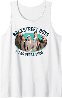 Backstreet Boys Collegiate Photo Burst Tank Top