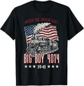 Big Boy 4014 American Steam Train Vintage Men Women Kids T-Shirt