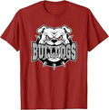 Bulldogs Mascot Back to School Team Spirit T-Shirt