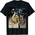 Funny Raccoons Eating Pickles Raccoon Meme Men Women Kids T-Shirt