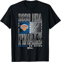 NBA 2026 Finals Knicks vs Spurs Battlegrounds T-Shirt