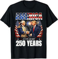 America USA 250th Anniversary Patriotic 4th of July T-Shirt