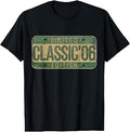 Classic 2006 20th Birthday Car Plate Design 20 Years Old T-Shirt