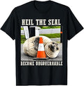 Neil The Seal Become Ungovernable Funny Elephant Seal Meme T-Shirt