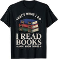 Funny Bookworm Art for Men Women Book Reading Book Reader T-Shirt