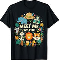 Meet Me At The Zoo Safari Animal Theme T-Shirt