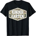 Camo Kindergarten Boy Back to School Students Teachers T-Shirt
