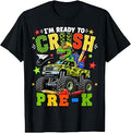 I'm Ready to Crush Pre-K Monster Truck First Day Preschool T-Shirt
