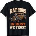 Rat Rod Garage Mechanic Rust Hotrod T-Shirt