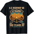 Vintage Highway 66 Mother Road Anniversary100 Years US T-Shirt