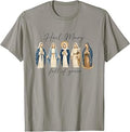 Hail-Mary Full of Grace Virgin Mary Lady of Guadalupe Women T-Shirt