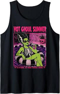 Retro Funny The Bride Frankenstein Monster Hot Ghoul Summer Tank Top