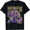 Dark Magician Collage and Stats Card Game Anime T-Shirt