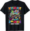 Watch Out 2nd Grade Here I Come Truck Back to School Boy Kid T-Shirt