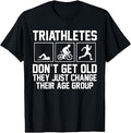 Funny Triathlon Art for Men Women Triathlete Triathlon Lover T-Shirt