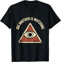 Big Brother Is Watching Surveillance Design T-Shirt