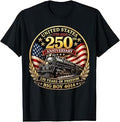 Big Boy 4014 Train 4th of July America 250th Anniversary T-Shirt