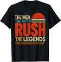 Retro The Men The Myth Rush Legends Men Women Kids Vintage T-Shirt