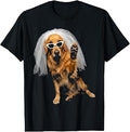Future Mrs Engagement Cute Dog Golden Retriever Bride Party T-Shirt