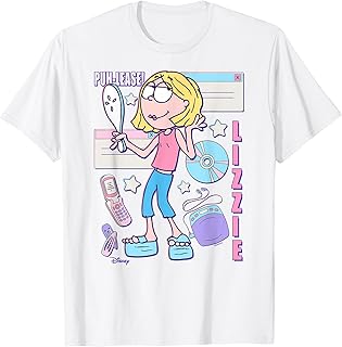 Lizzie McGuire Animated Y2K Aesthetic Girl T-Shirt