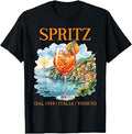 Spritz Veneto Tshirt Italia Vintage Orange Wine Cocktail T-Shirt