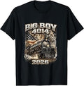 Big Boy 4014 Steam Engine Locomotive Train T-Shirt