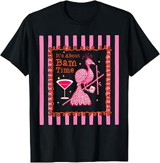 It's About Bam Time Mahjong Player Funny Peacock Men Women T-Shirt