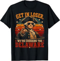 Get in Loser We're Crossing the Delaware Vintage Graphic T-Shirt