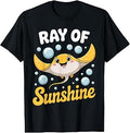Cool Stingray Art for Women Men Sea Fish Stingray Lover T-Shirt