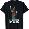 No Scotland/No Party. Statue Liberty Traffic Cone Scottish T-Shirt