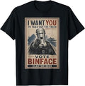 Retro I Want You to Take Out The Trash Vote Binface 2026 T-Shirt