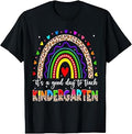 Good Day to Teach Kindergarten Leopard First Day 1st Teacher T-Shirt