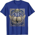 55. Double Nickel Royale Art Deco Design T-Shirt