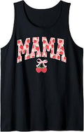 Mama Strawberry Birthday Tank Top