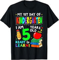 My First Day of Kindergarten 1st Day of School Boys Girls T-Shirt
