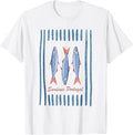 Les Sardines Portugal Fisherman Graphic for Men Women T-Shirt