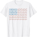 Vintage Funny Beers Hot Dog American Flag BBQ Foodie Graphic T-Shirt