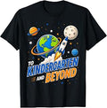 First Day of Kindergarten Shirt Boys 1st Day of School Space T-Shirt